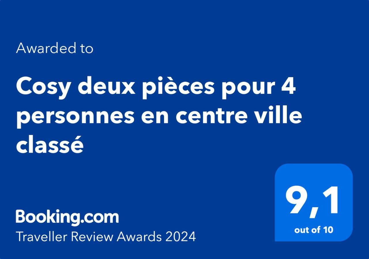 Cosy Deux Pieces Pour 4 Personnes En Centre Ville Classe كافالير سور مير المظهر الخارجي الصورة